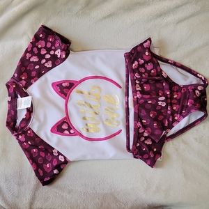 Girls bathing suite,  size 3T